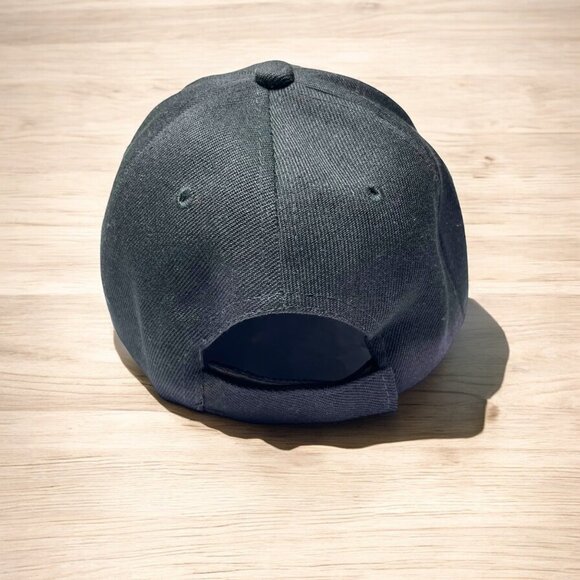 TacoZone Black Baseball Cap Hat Adjustable Strap - Picture 3 of 6